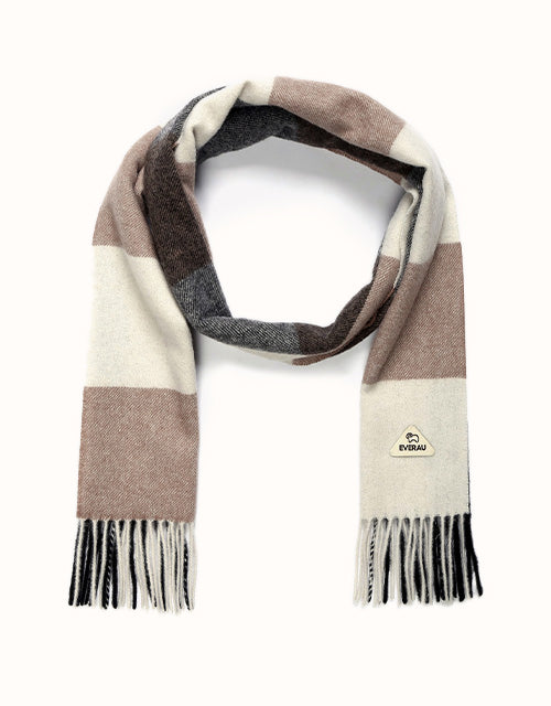 EVERAU® Tartan Scarf (Plum Check)