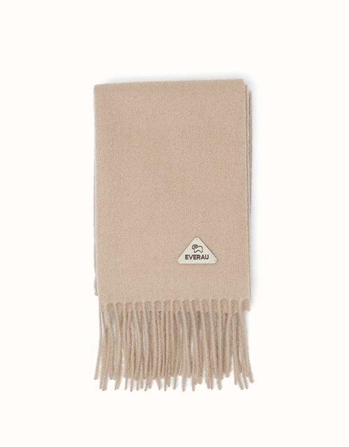 EVERAU® Eva Plain Scarf (Camel)