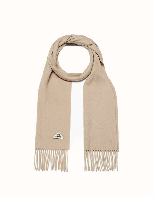 EVERAU® Eva Plain Scarf (Camel)