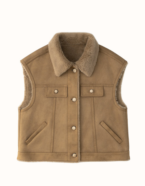 Image of Coats & Jackets. Product name - EVERAU® Warda Vest in Chestnut colour by brand - Everau
