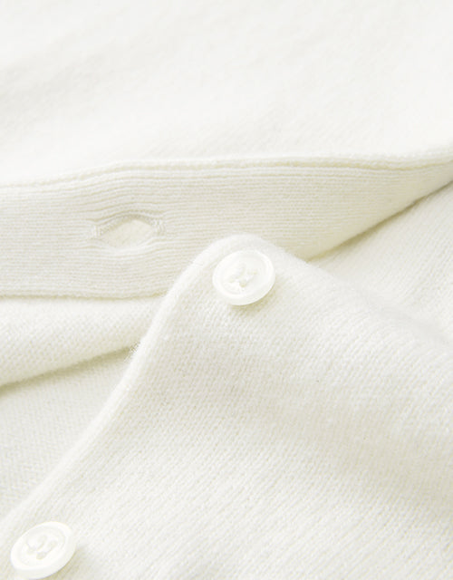 EVERAU® Elin Knit Polo (White)