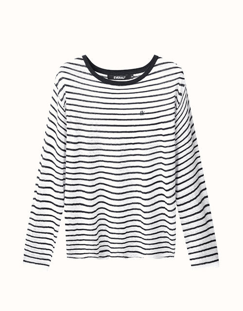 Image of Shirts. Product name - EVERAU® Marin Shirt in White colour by brand - Everau