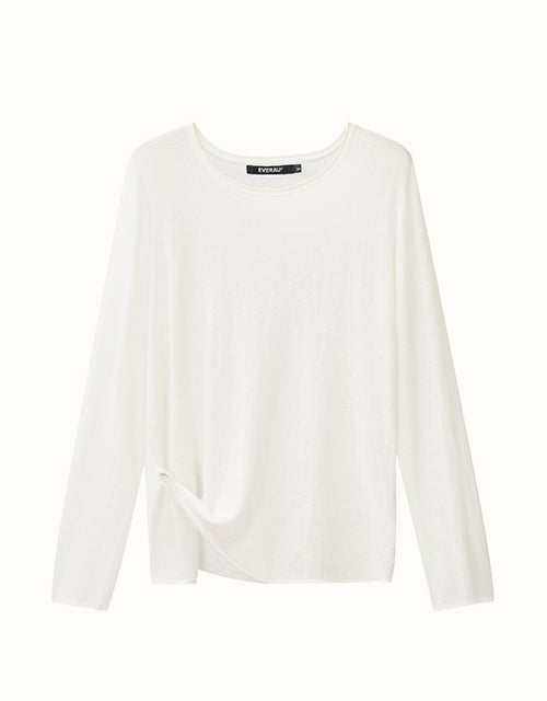 Image of Shirts. Product name - EVERAU® Elio Shirt in White colour by brand - Everau