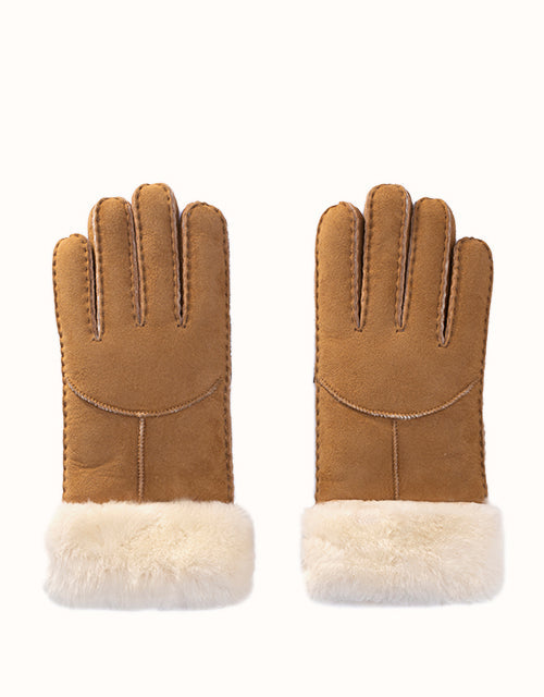 Image of Gloves & Mittens. Product name - EVERAU® Stacey Ladies Gloves in Chestnut colour by brand - Everau