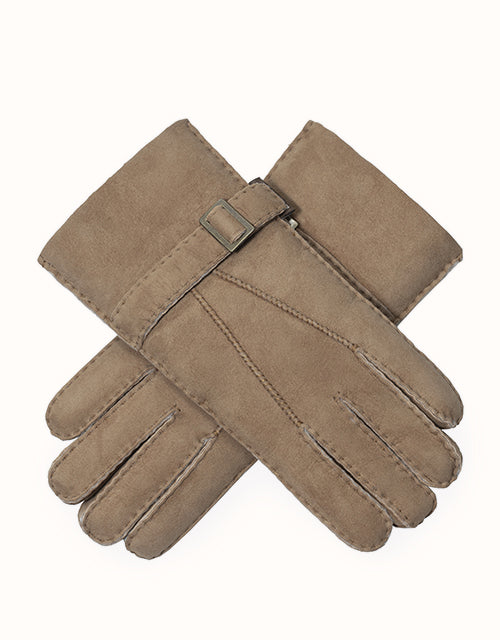 Image of Gloves & Mittens. Product name - EVERAU® Shea Gloves in Chocolate colour by brand - Everau