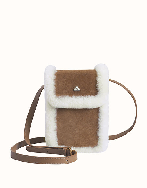 Image of Bags. Product name - EVERAU® Cleo Bag in Chestnut colour by brand - Everau
