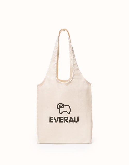 Image of Shoes. Product name - EVERAU® Canvas Tote Bag in Ivory colour by brand - Everau