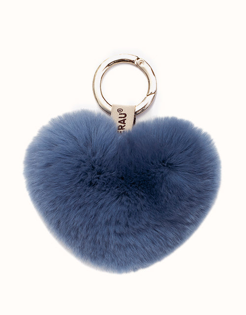 EVERAU® Candy Heart Keyring (Blue)