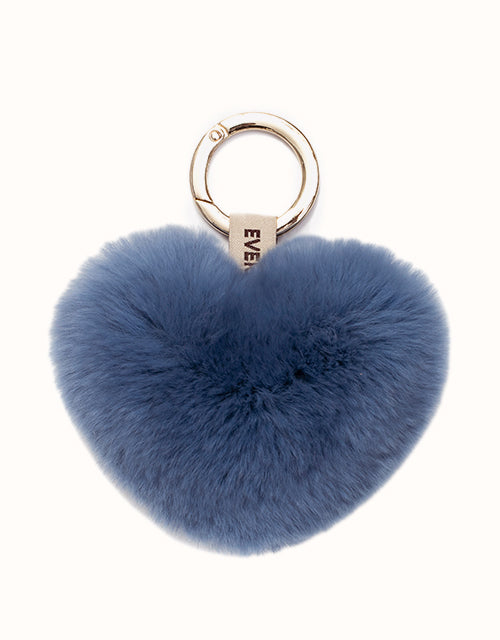 Image of Keychains. Product name - EVERAU® Candy Heart Keyring in Blue colour by brand - Everau