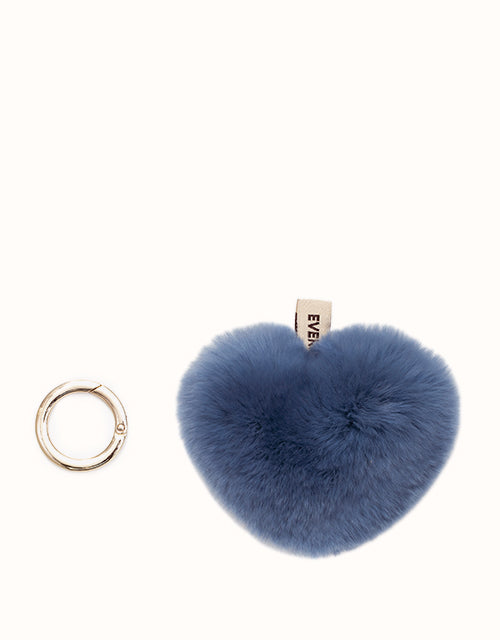 EVERAU® Candy Heart Keyring (Blue)
