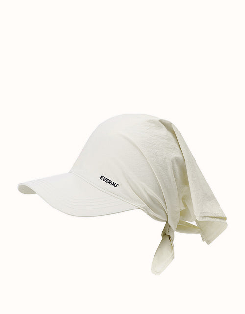 The Ugg Shop® EVERAU® Sun Visor Hat (Beige)