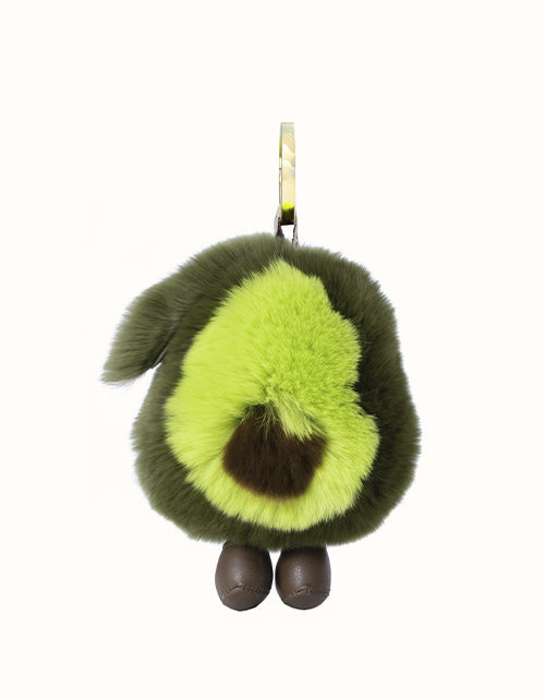 Image of Keychains. Product name - EVERAU® Avocado Keyring in Green colour by brand - Everau