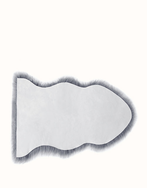 EVERAU® Single Long Wool Rugs 105cm (Grey)