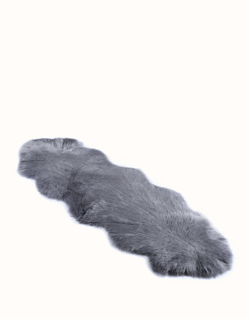 Image of Rugs. Product name - EVERAU® Single Long Wool Rugs 180cm in Grey colour by brand - Everau