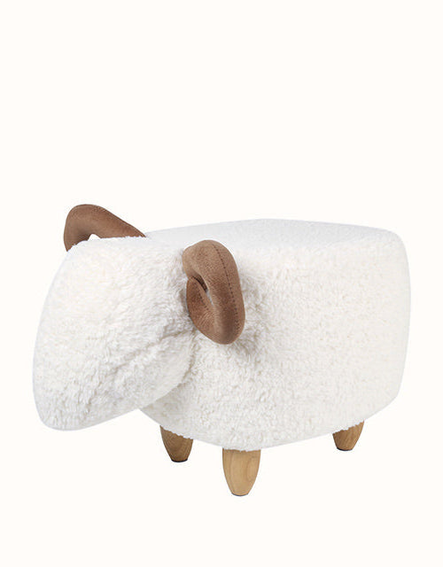EVERAU® Sheep Pouffe (White)