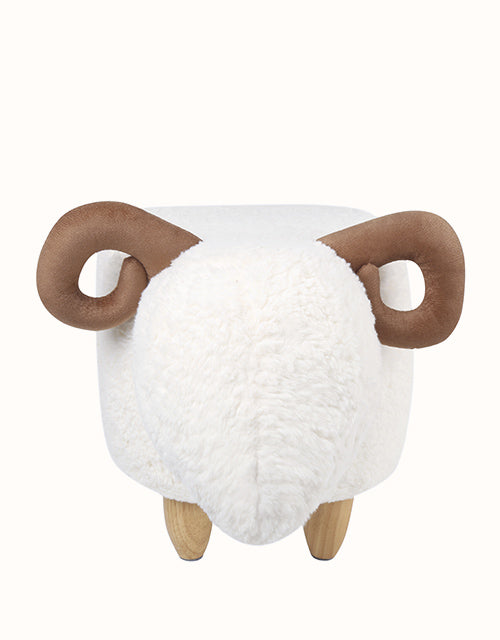 EVERAU® Sheep Pouffe (White)