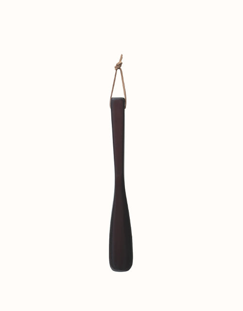 EVERAU® 25cm Wooden Shoehorn (Dark Brown)