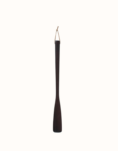 EVERAU® 40cm Wooden Shoehorn (Dark Brown)