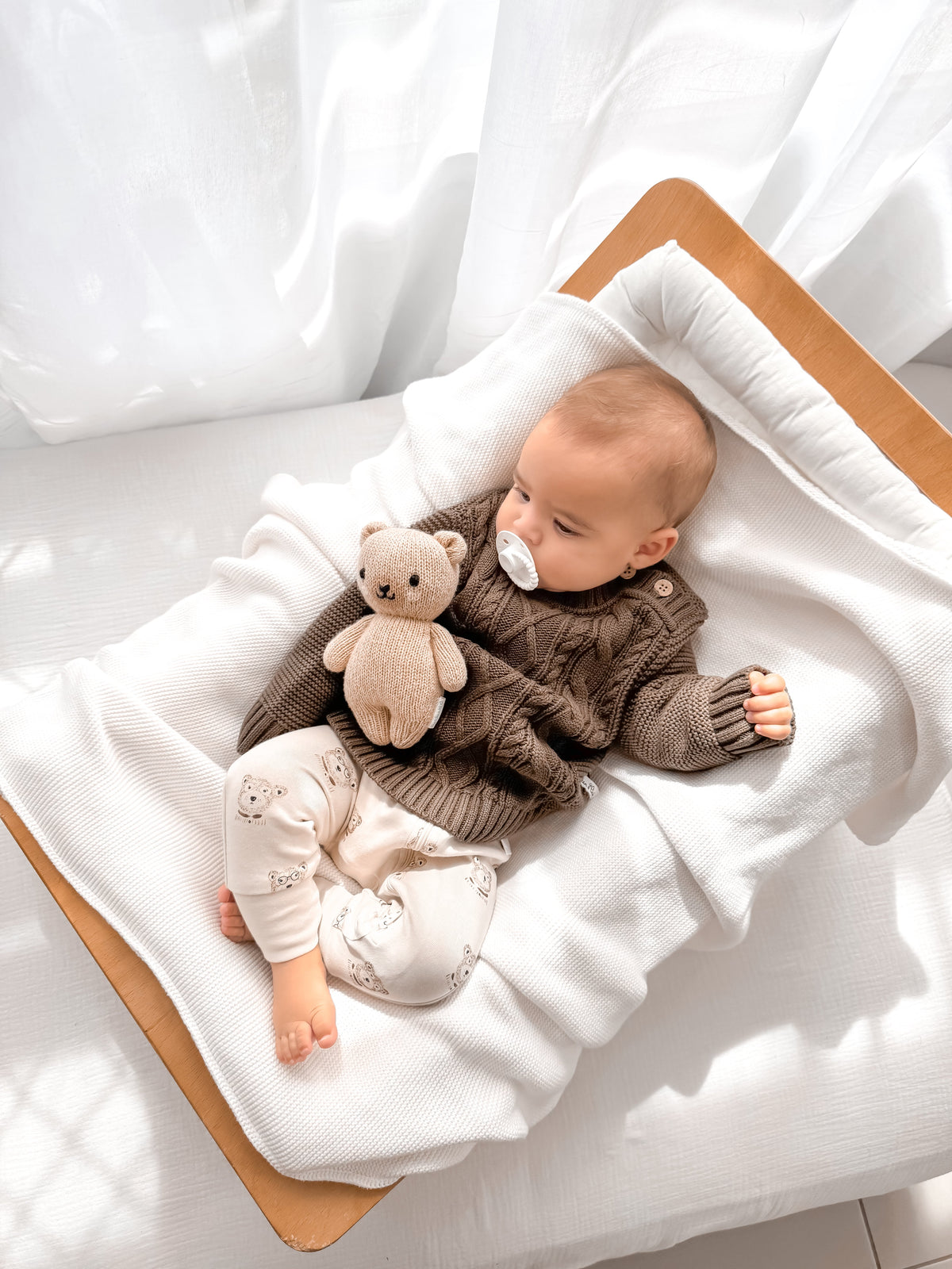 Byron Bear Zip Romper