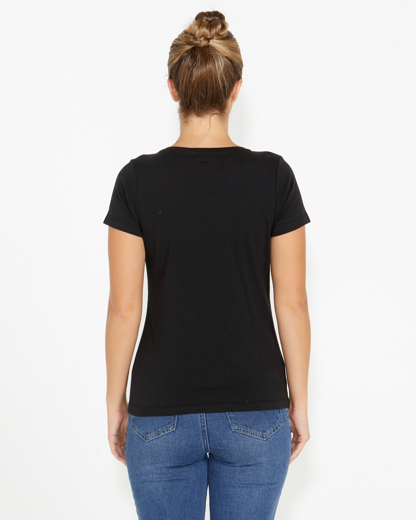 Sass Clothing Kingsley Printed Tee (Black)