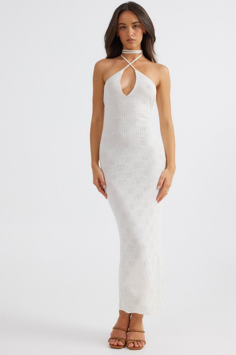 SNDYS AELIA HALTERNECK (White)