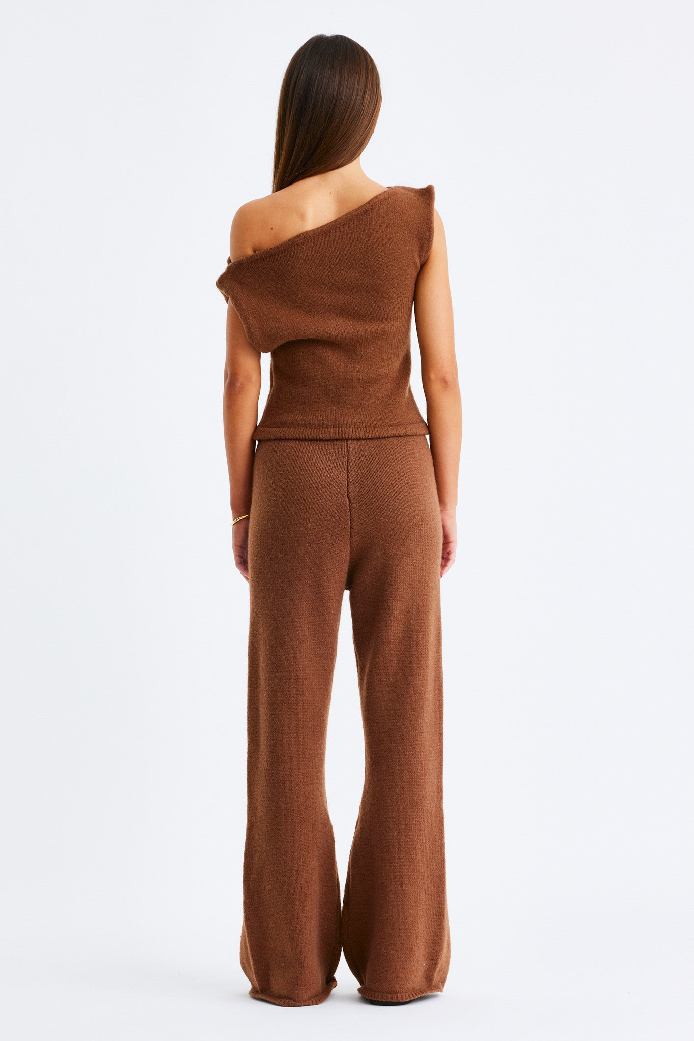 SNDYS MAJA KNIT PANTS (Chocolate)
