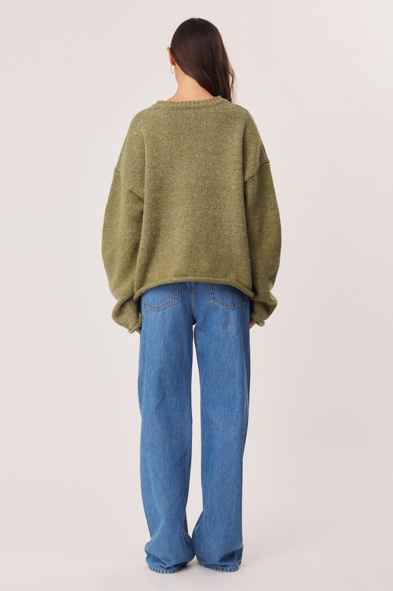 SNDYS ZOYA KNIT JUMPER (Khaki Marl)