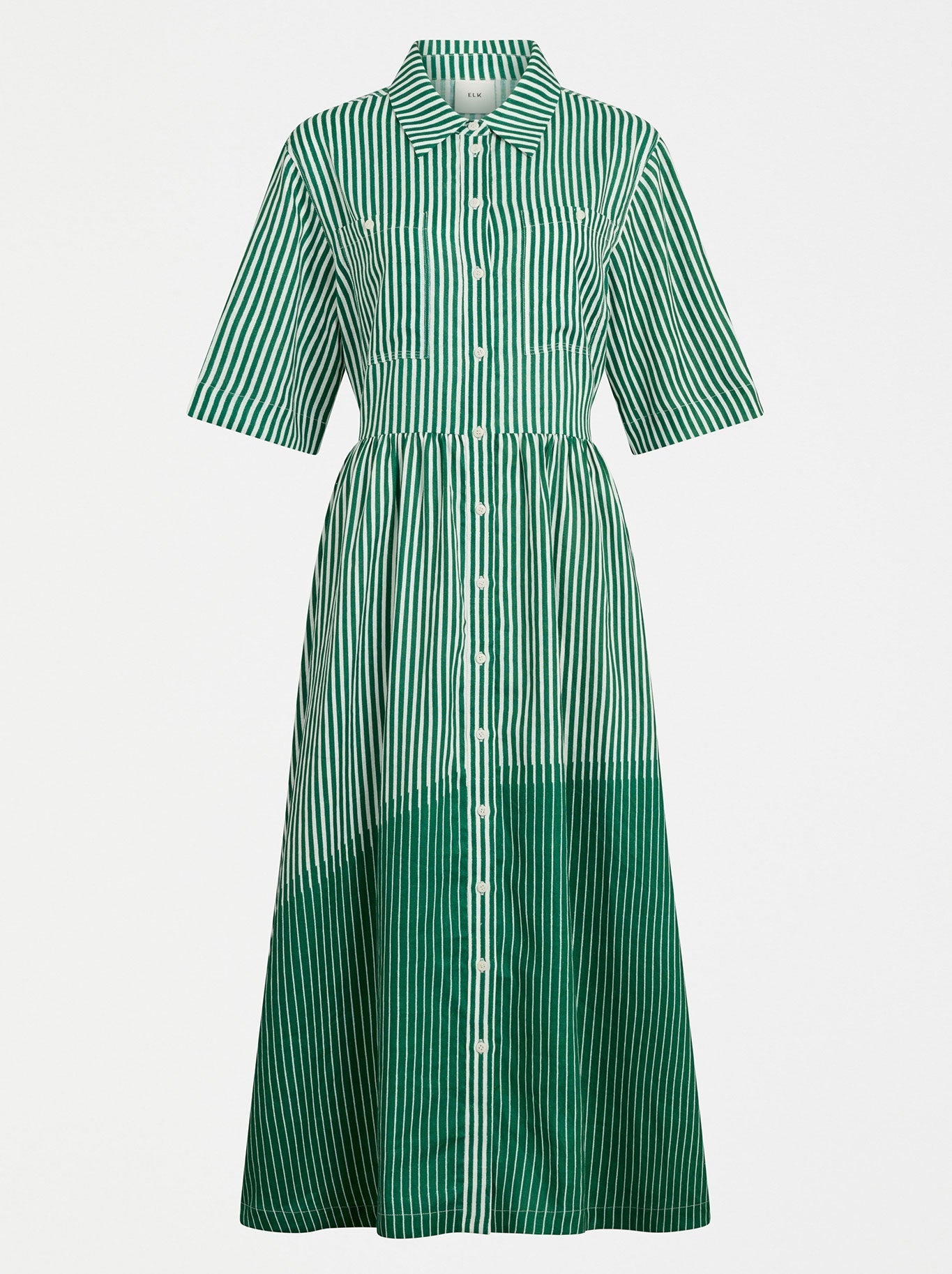 ELK LINEN DRESS (Ortler Print)