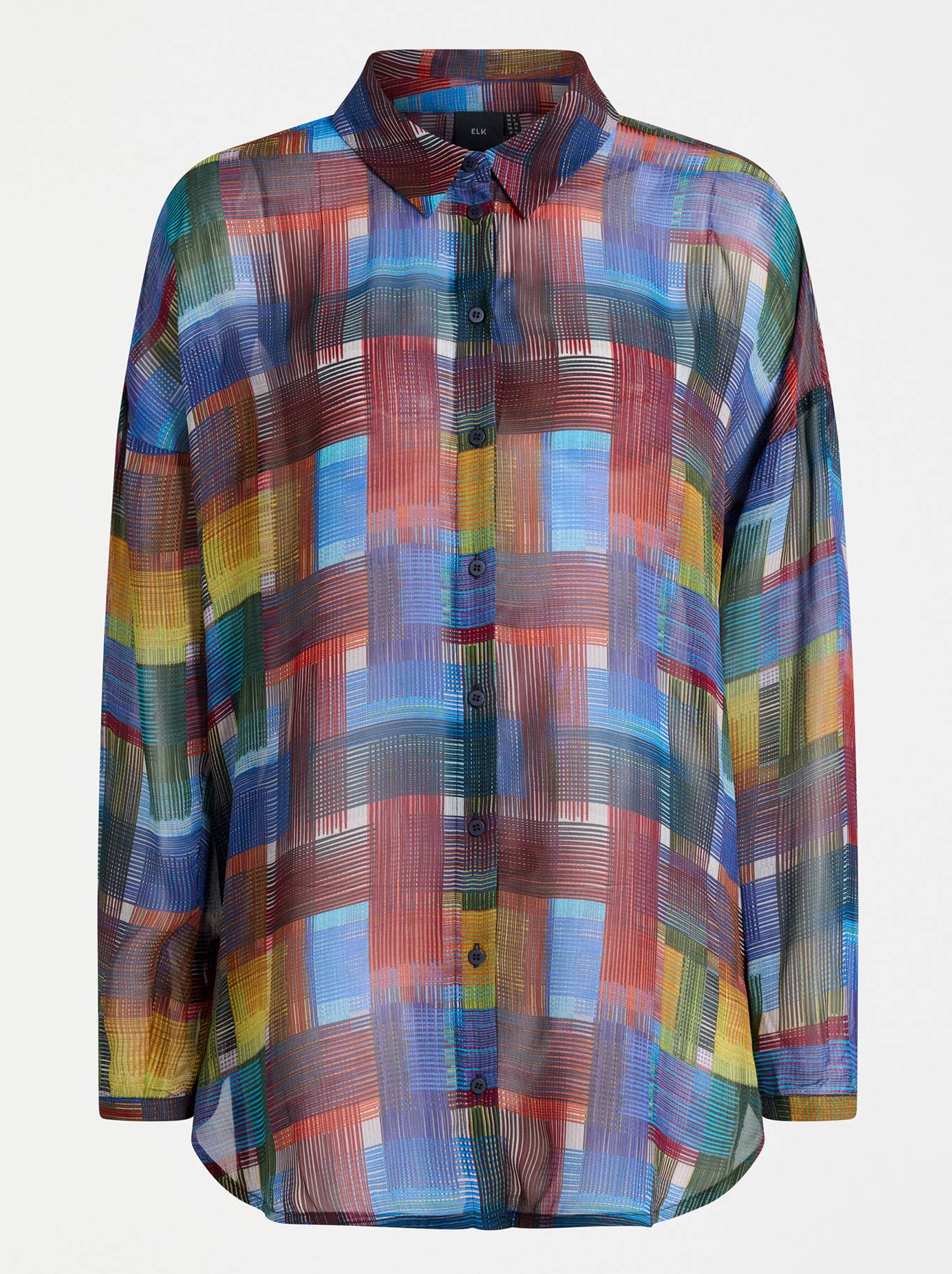 ELK EIR SHEER SHIRT (Print)