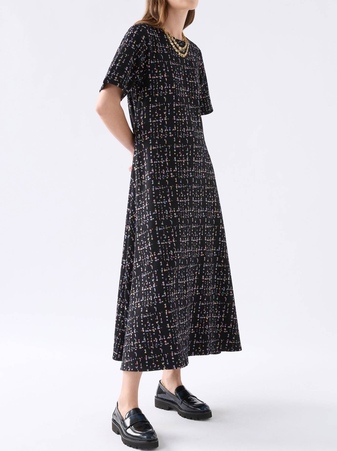 Elk Mohr Long Dress (Multi)