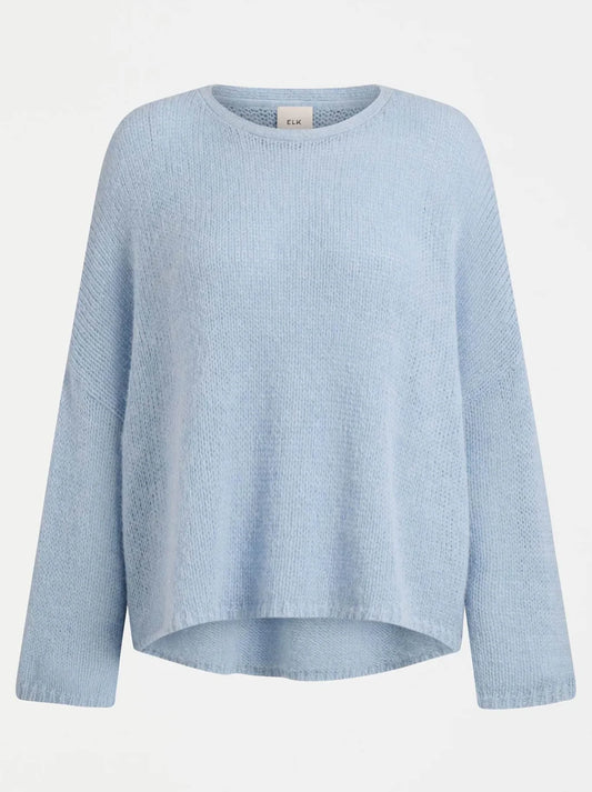 ELK AGNA SWEATER (Pearl Blue)