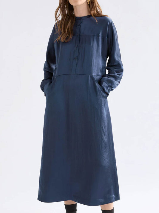 Image of Dresses. Productname: Elk Dree Dress in Steele Blue colour by brand - Elk