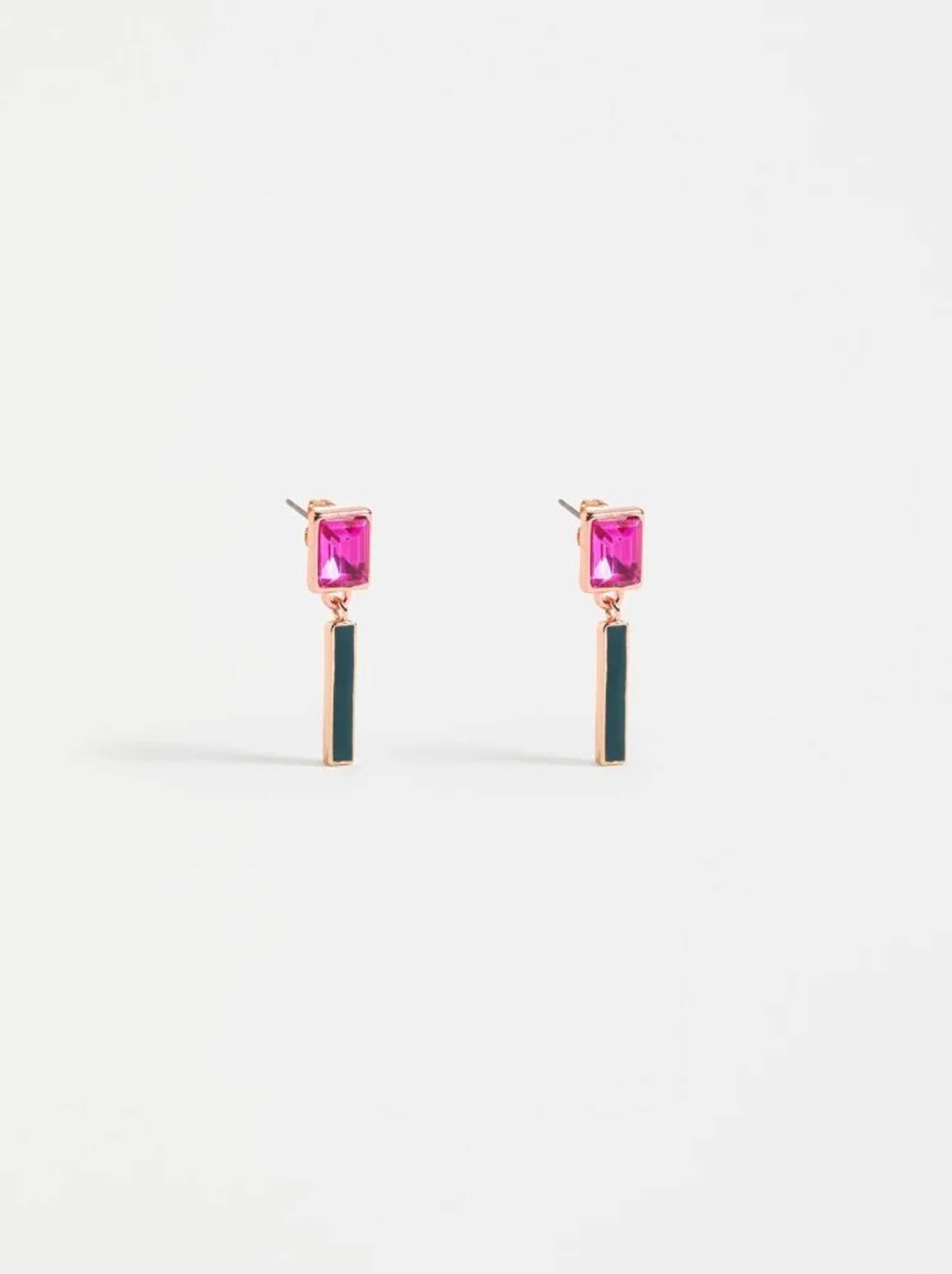 ELK IVAL SHORT DROP EARRING (Chartruese)