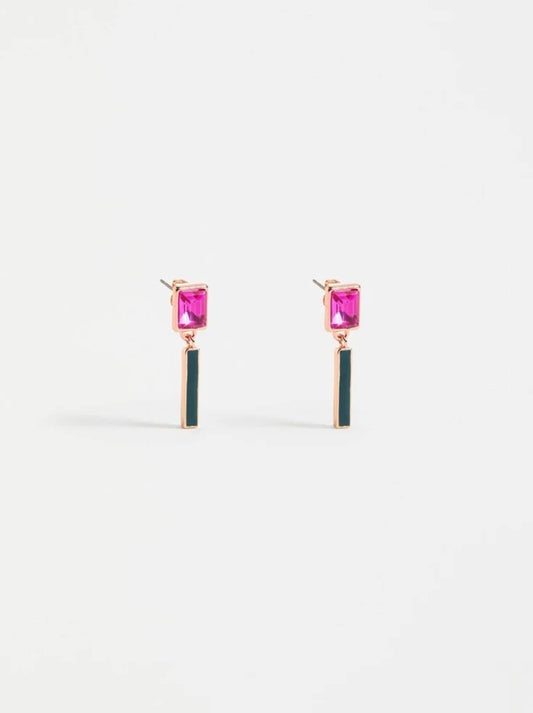 ELK IVAL SHORT DROP EARRING (Chartruese)