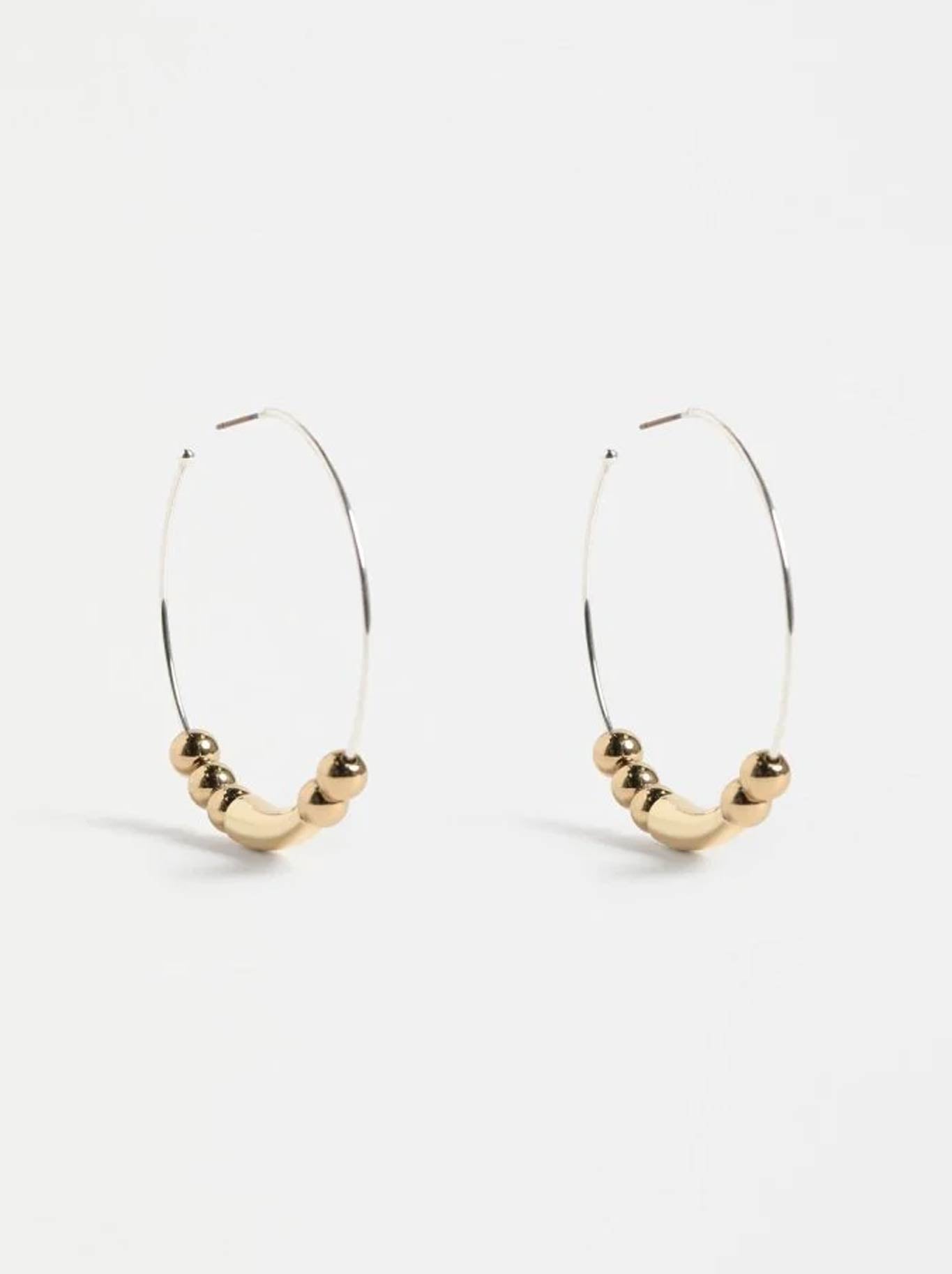 ELK ENNA LARGE HOOP EARRING (Gold)
