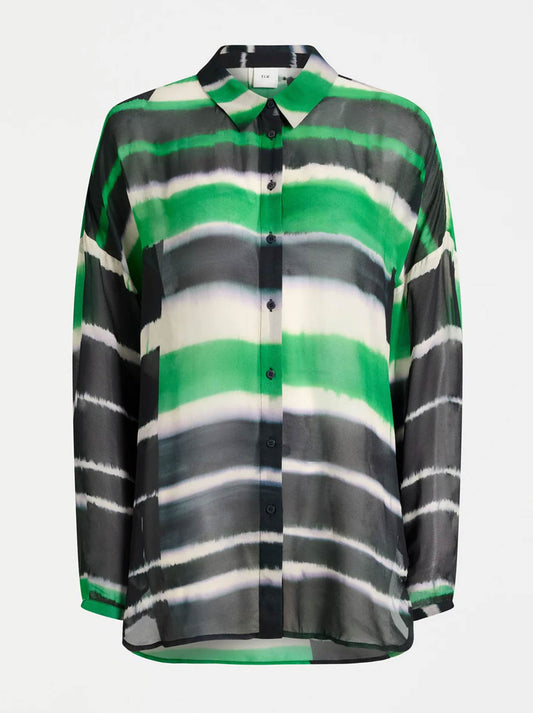 ELK EIR SHEER SHIRT (Saillte Print)
