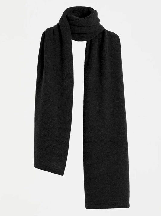 Image of Scarves & Shawls. Product name - ELK FINE AGNA SCARF in Black colour by brand - Elk
