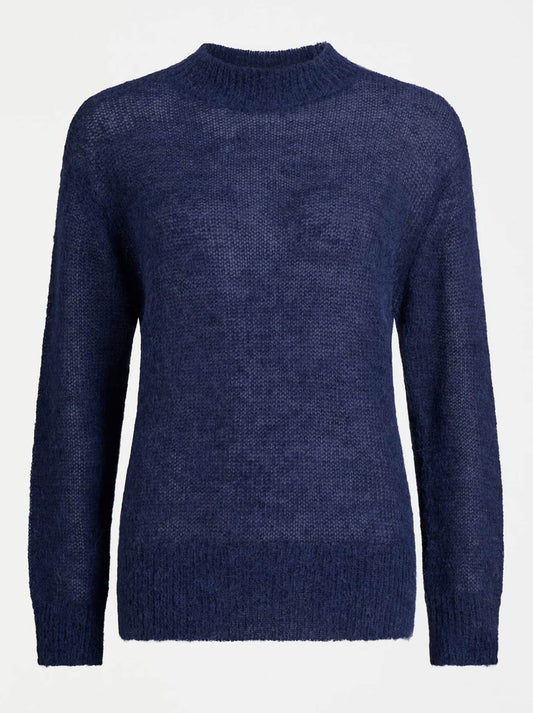 ELK FJER SWEATER (Bright Navy)