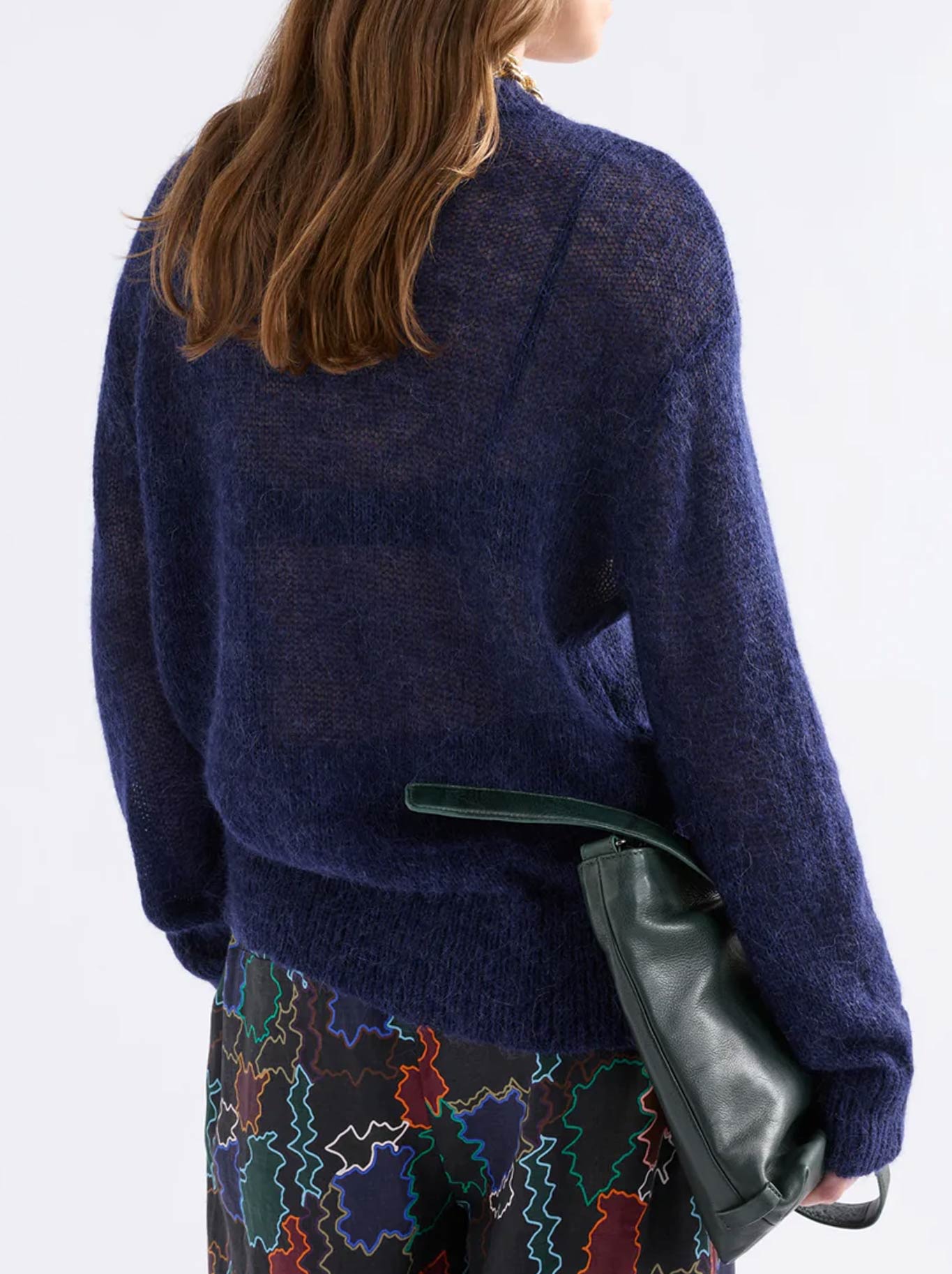 ELK FJER SWEATER (Bright Navy)