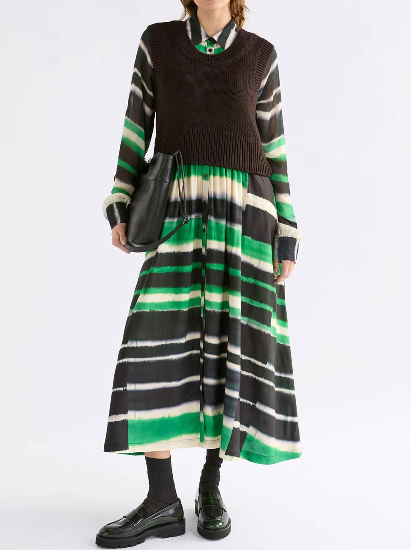 Elk Ines Dress (Saillte Print)