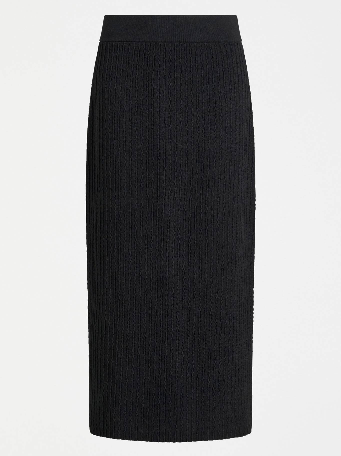 ELK BEIM KNIT SKIRT (Black)