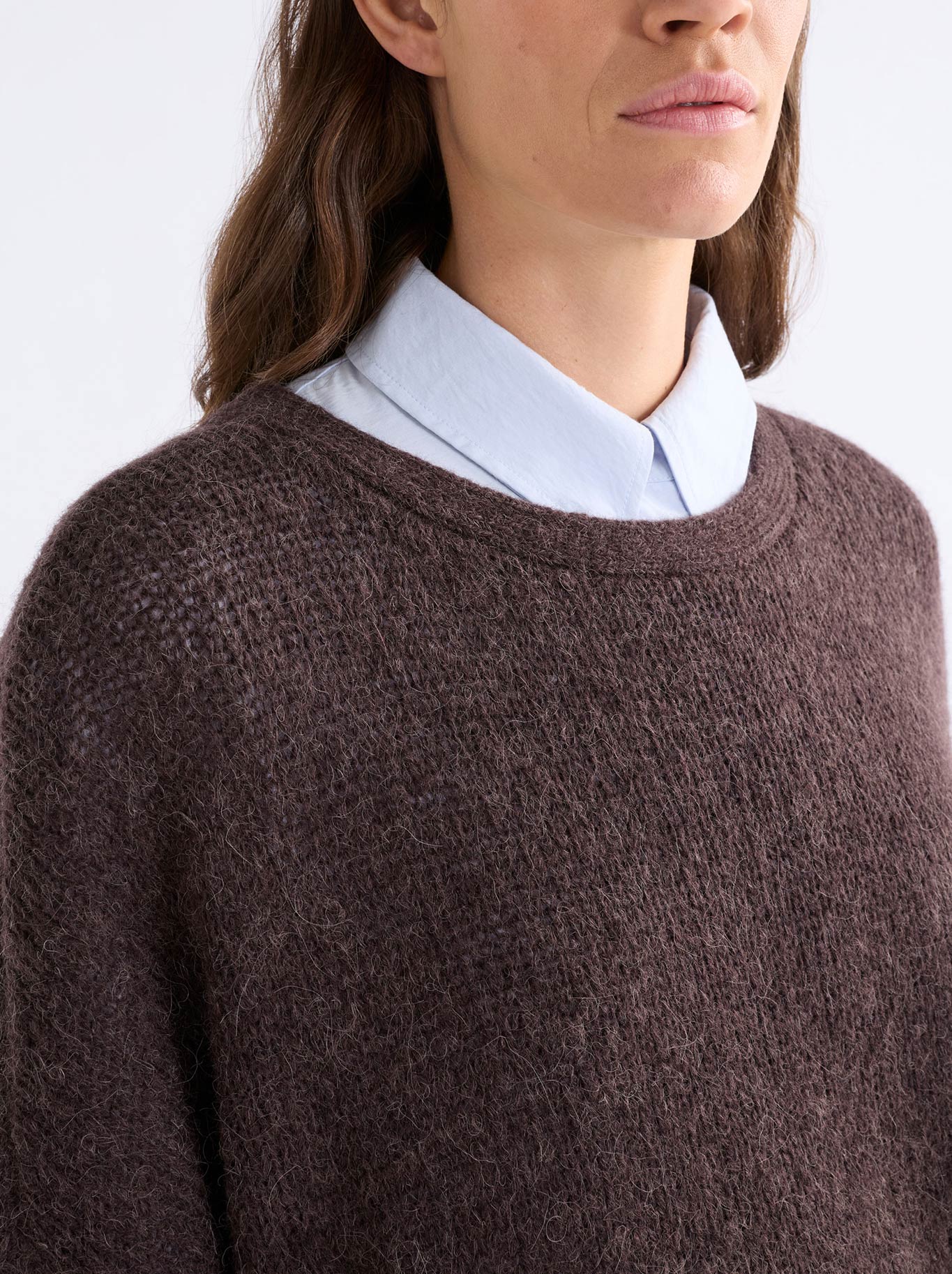 ELK AGNA SWEATER (Chestnut)