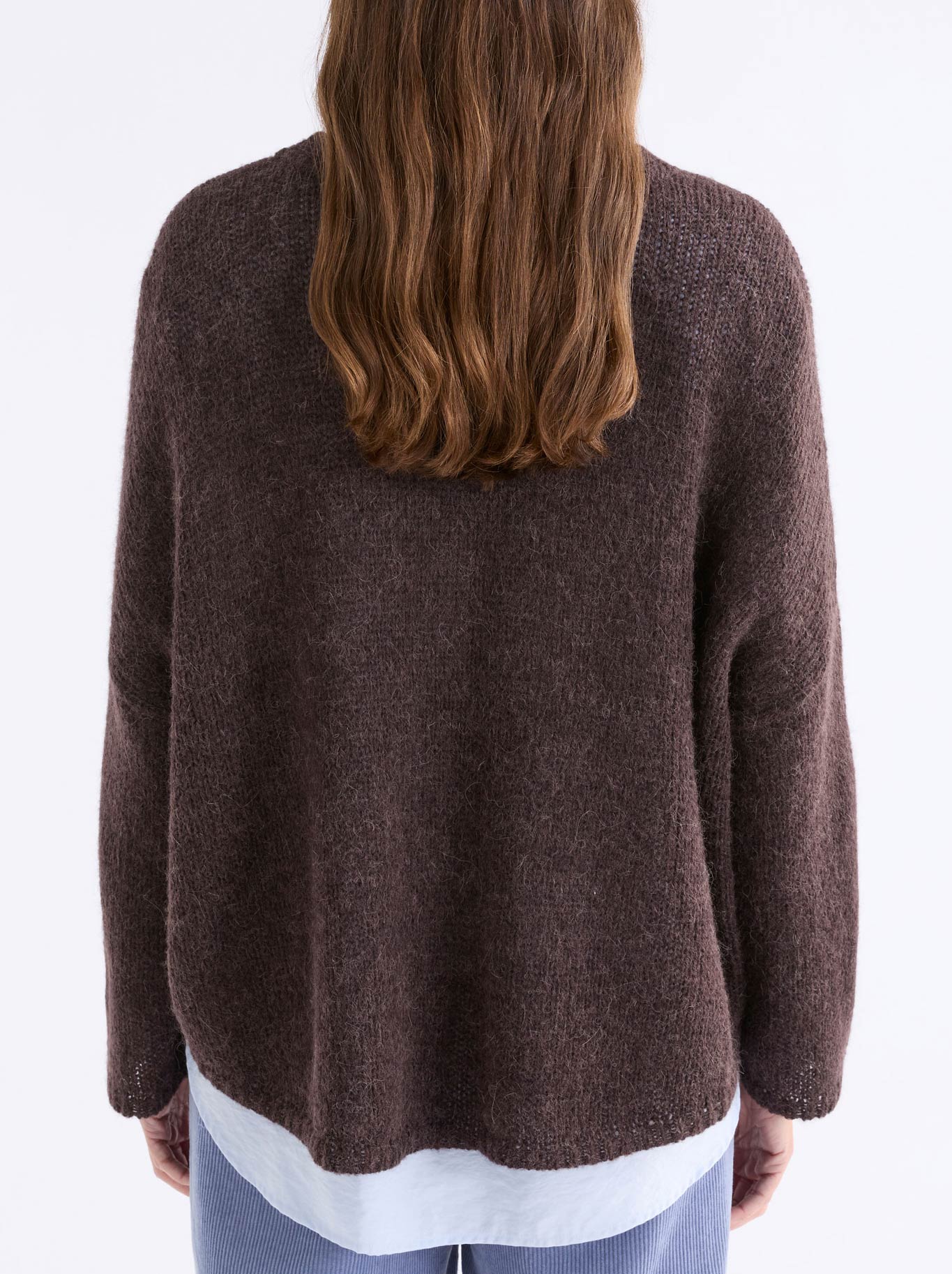 ELK AGNA SWEATER (Chestnut)