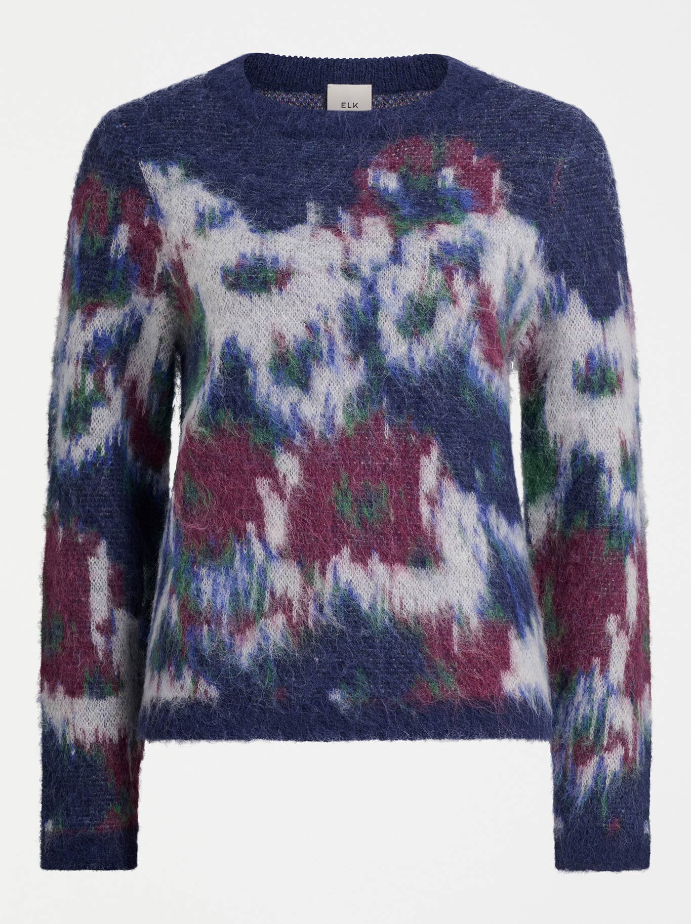 ELK RHODA SWEATER (Black/Cream)
