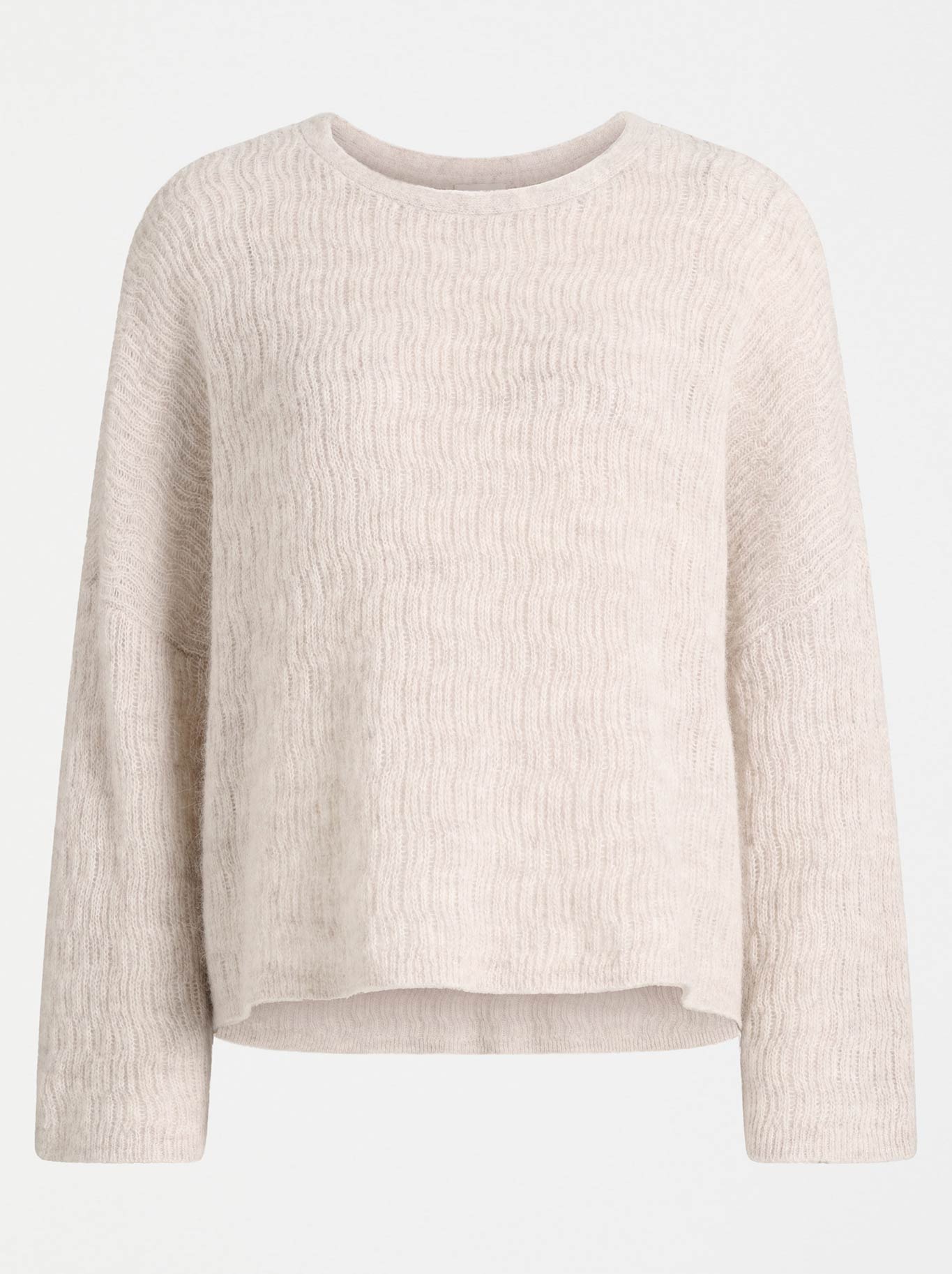 ELK AGNA PATTERN SWEATER (Ecru)