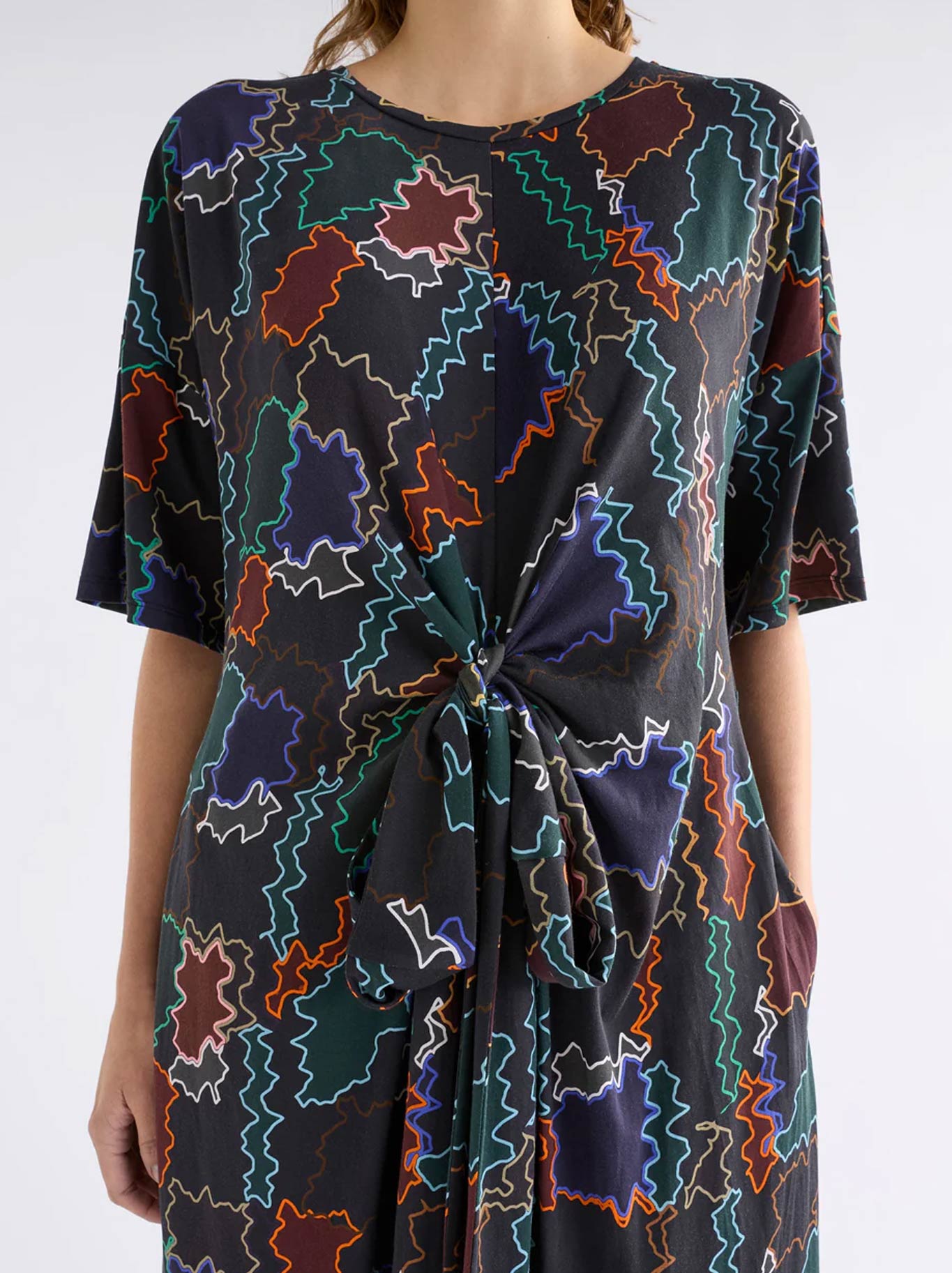 ELK KIHTE SHIRT DRESS (Print)