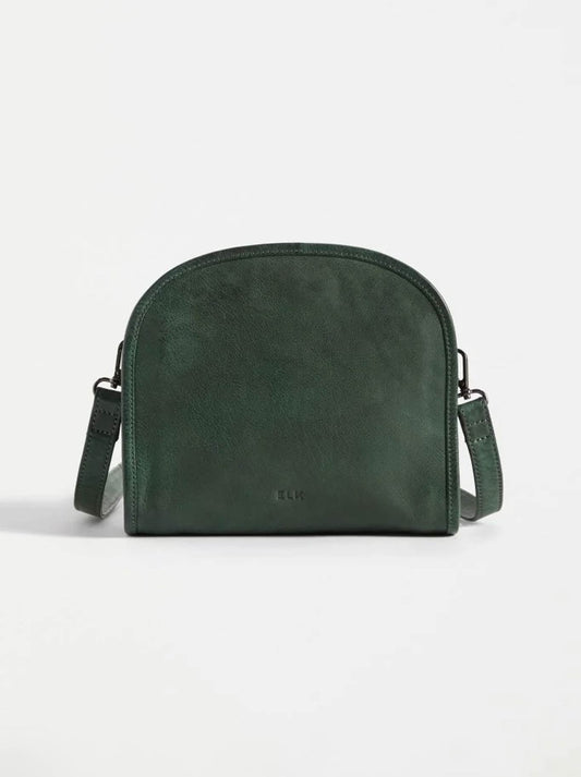 Image of Accessories. Productname: Elk Kurva Messenger Bag in Forest Green colour by brand - Elk