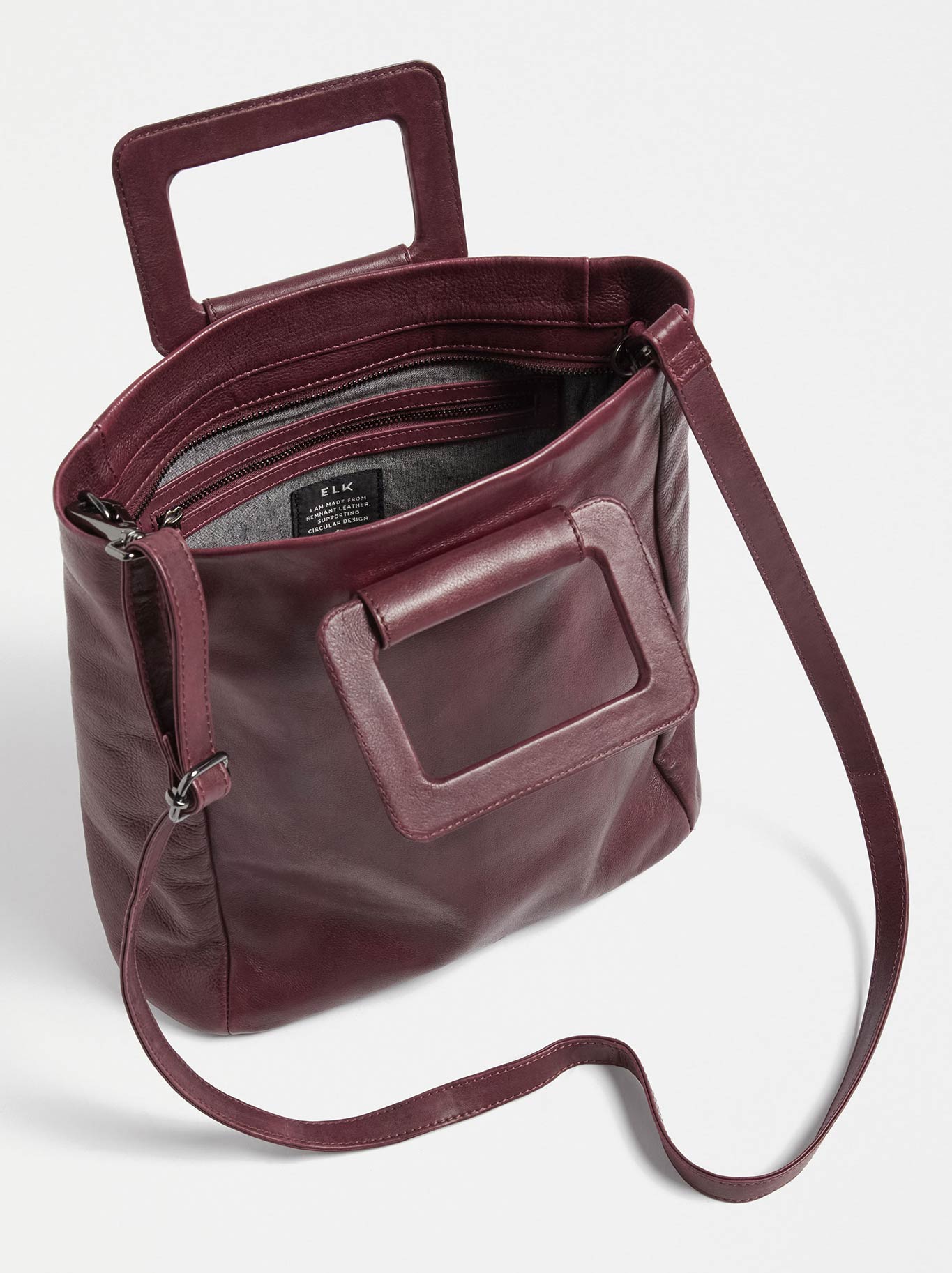 ELK NYSA TOTE (Bordeaux)
