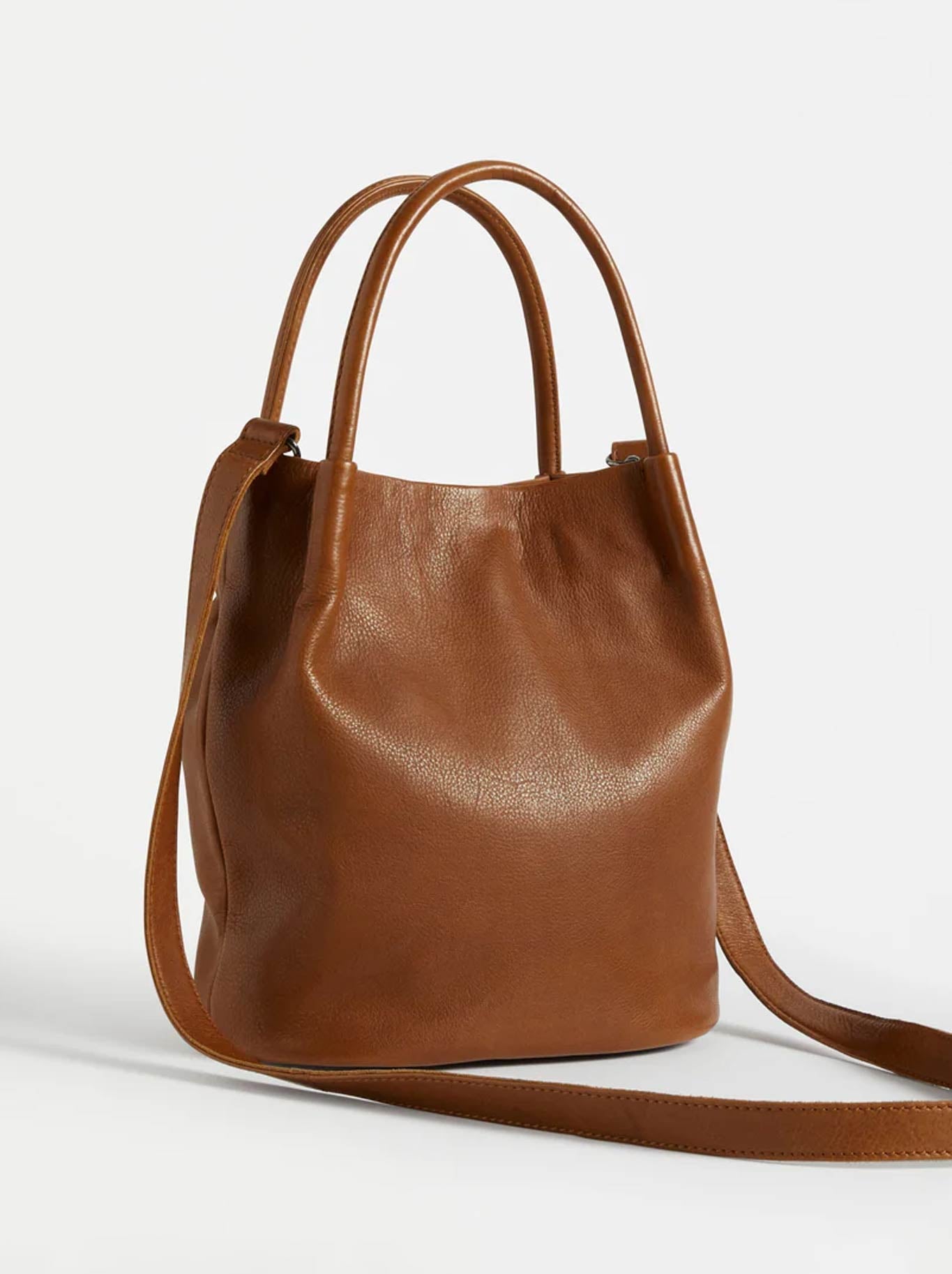 Image of Accessories. Productname: ELK MINI ORSA CROSSBODY BAG in Tan colour by brand - Elk