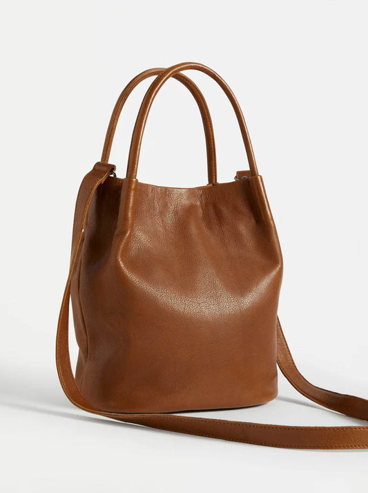 Image of Accessories. Productname: ELK MINI ORSA CROSSBODY BAG in Tan colour by brand - Elk